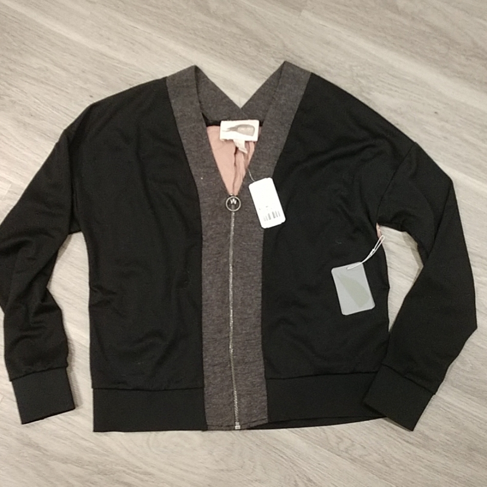 Forever 21 Contemporary Casual Zip Jacket